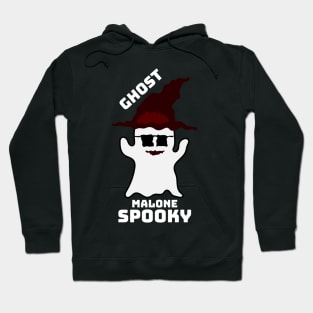 Ghost Malone Spooky - Halloween funny gift Hoodie